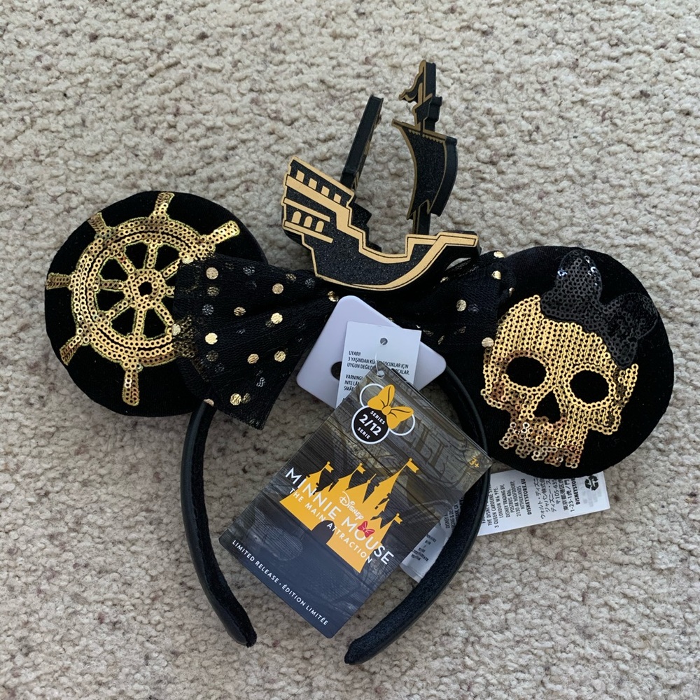 Minnie Main Attraction Ears - Pirates